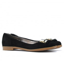 Balerini dama 674 negru velur
