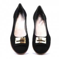 Balerini dama 674 negru velur