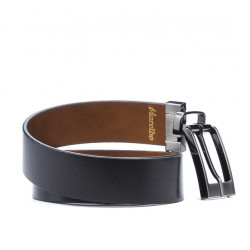 Curea barbati 08b bicolor negru+maro1