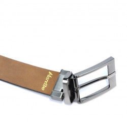 Curea barbati 08b bicolor negru+maro1