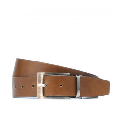 Curea barbati 08b bicolor negru+maro1