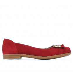 Balerini dama 674 rosu velur