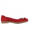 Balerini dama 674 rosu velur