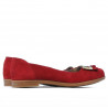 Balerini dama 674 rosu velur