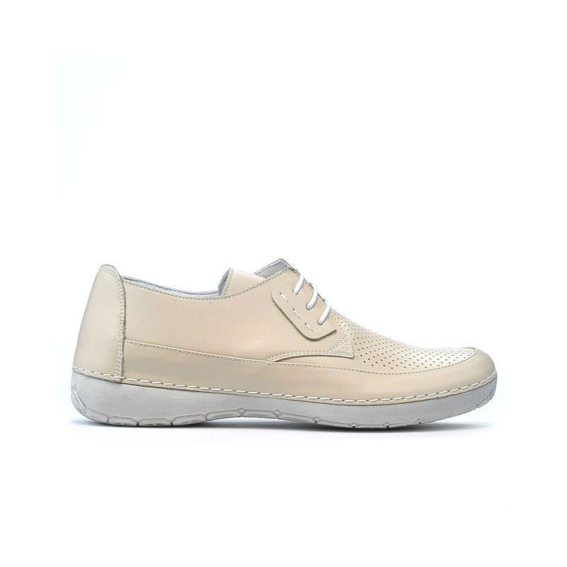 Mocasini dama 672m bej