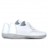 Mocasini dama 672m alb