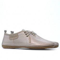 Mocasini barbati 865 bej+nisip