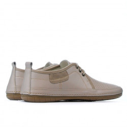Mocasini barbati 865 bej+nisip
