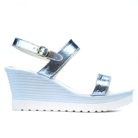 Sandale dama 5031 bleu argento