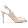 Sandale dama 1250 lac ivoriu
