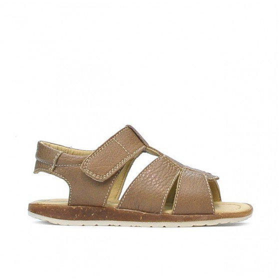Sandale copii mici 54c maro Sandale copii mici 54c maro