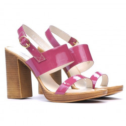 Sandale dama 5028 lac fucsia