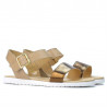 Sandale dama 5036 aramiu+bej