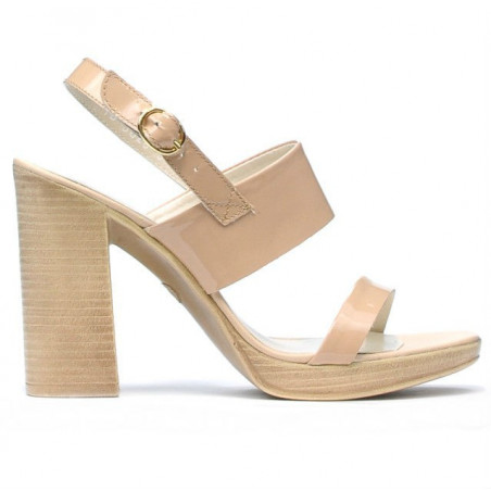 Sandale dama 5028 lac nude