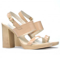 Sandale dama 5028 lac nude