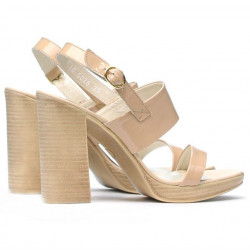 Sandale dama 5028 lac nude
