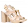 Sandale dama 5029 lac nude