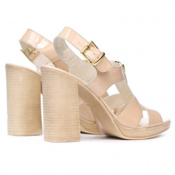 Sandale dama 5029 lac nude