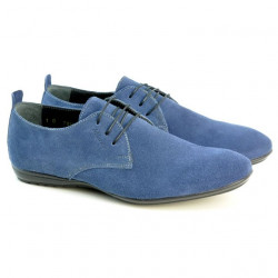 Pantofi casual barbati 794 indigo velur