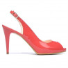 Sandale dama 1250 lac rosu corai