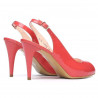 Sandale dama 1250 lac rosu corai
