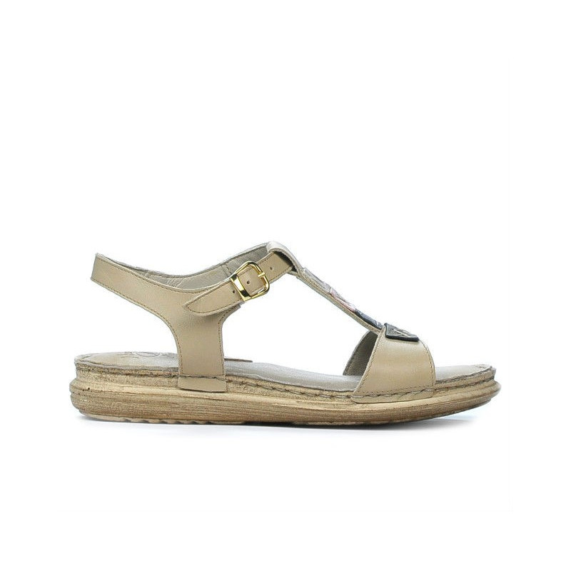 Sandale dama 5040 bej