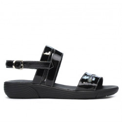 Sandale dama 5035 lac negru