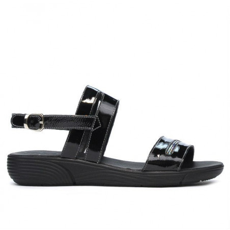 Sandale dama 5035 lac negru