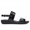 Sandale dama 5035 lac negru