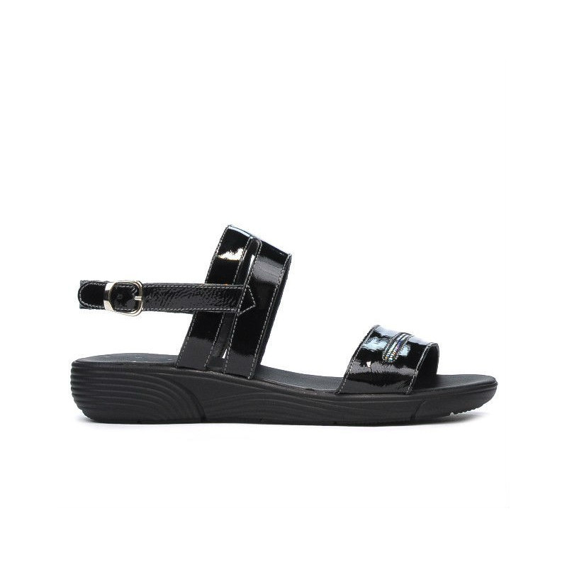 Sandale dama 5035 lac negru