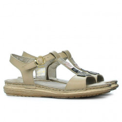 Sandale dama 5040 bej