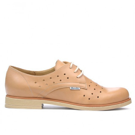 Pantofi casual dama 678 caramel