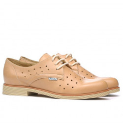 Pantofi casual dama 678 caramel