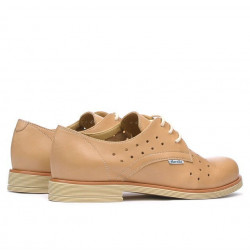 Pantofi casual dama 678 caramel
