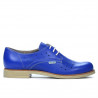 Pantofi casual dama 678 albastru electric