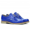 Pantofi casual dama 678 albastru electric