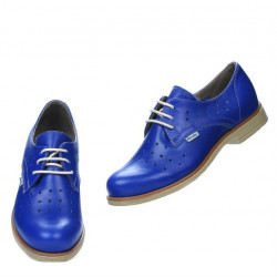 Pantofi casual dama 678 albastru electric