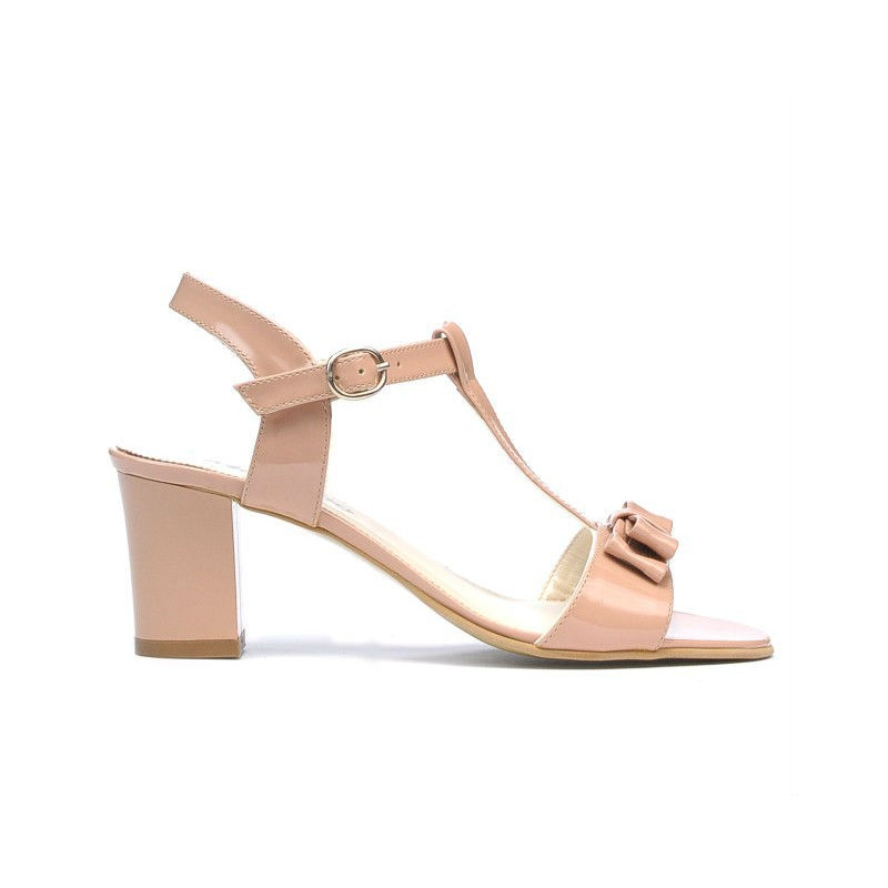Sandale dama 1257 lac nude