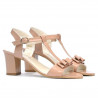 Sandale dama 1257 lac nude