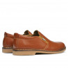 Pantofi casual barbati (marimi mari) 7200mp maro perforat