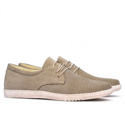 Pantofi casual barbati 835p bufo nisip