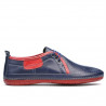 Mocasini barbati 865 indigo+rosu