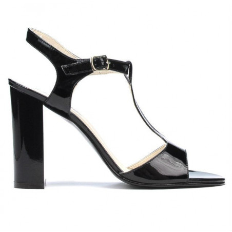 Sandale dama 1258 lac negru