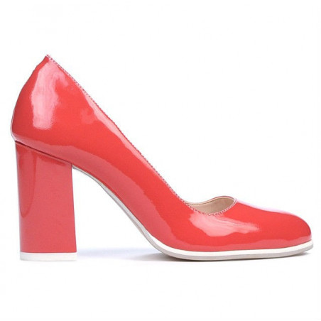 Pantofi eleganti/casual dama 1254 lac rosu corai