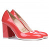 Pantofi eleganti/casual dama 1254 lac rosu corai