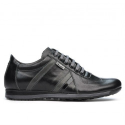Pantofi sport barbati 711 negru+gri