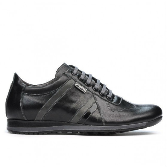Pantofi sport barbati 711 negru+gri Pantofi sport barbati 711 negru+gri
