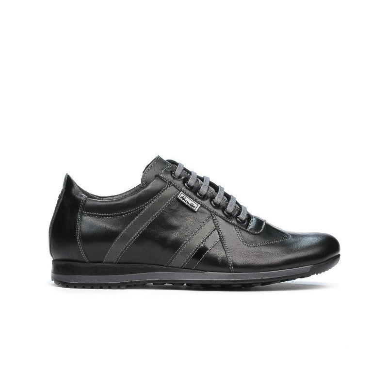 Pantofi sport barbati 711 negru+gri