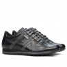 Pantofi sport barbati 711 negru+gri
