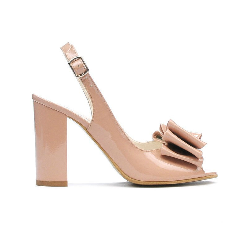 Sandale dama 1256 lac nude